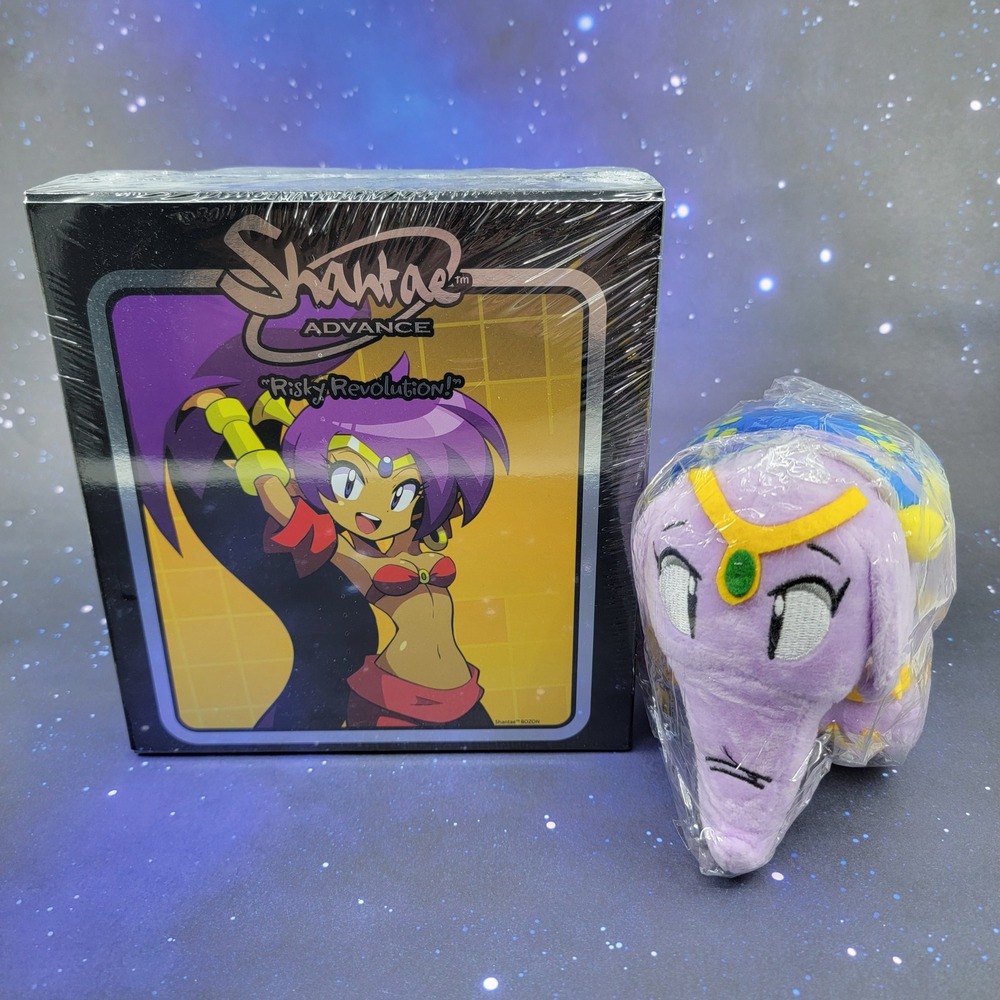 Shantae Advance Risky Revolution Collectors Edition GBA Limited Run Games Plush